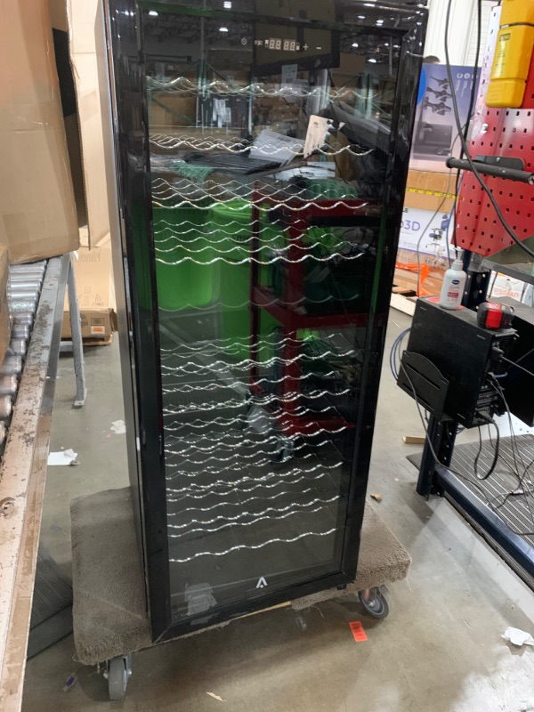 Photo 2 of **DOES NOT POWER ON** GarveeTech 80 Bottle Wine Cooler Refrigerator with Intelligent Digital Temperature Control - 48" Large Single Zone Wine Fridge, Low Noise Operation, Freestanding Wine Refrigerator (115V/60HZ)