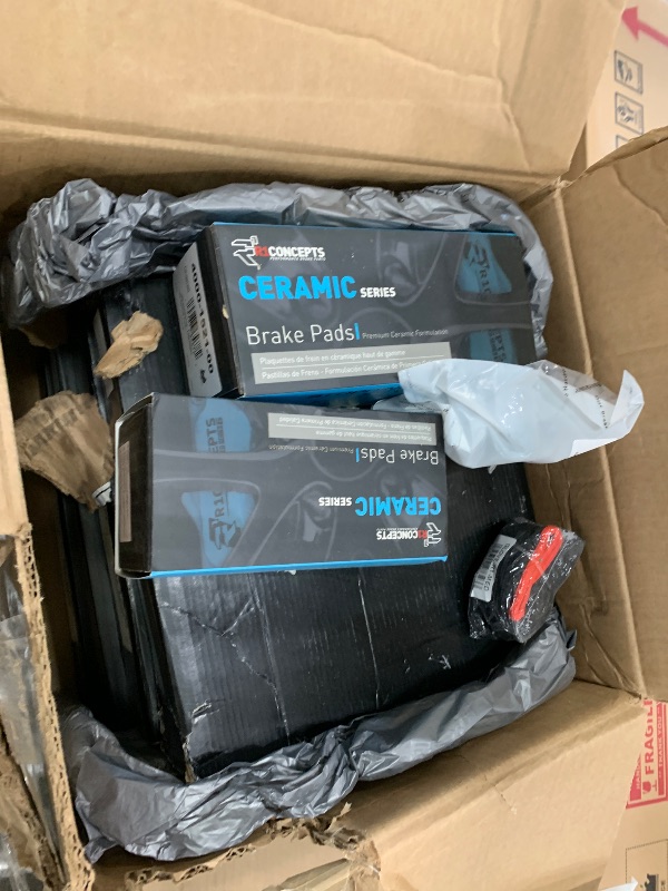 Photo 1 of R1 Concepts Front Rear Brakes and Rotors Kit |Front Rear Brake Pads| Brake Rotors and Pads| Ceramic Brake Pads and Rotors |Hardware Kit|fits 2016-2019 Subaru Legacy