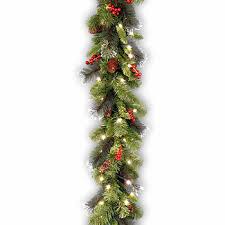 Photo 1 of * UNIT DOESNT LIGHT UP* NATIONAL TREE CO. CRESTWOOD SPRUCE INDOOR OUTDOOR CHRISTMAS GARLAND
