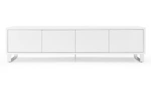 Photo 1 of * MISSING PARTS* MODERN NEW TV STAND WHITE 