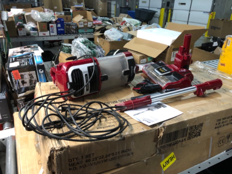 Photo 2 of ***HEAVILY USED AND DIRTY - LIKELY MISSING PARTS - UNABLE TO TEST - SEE PICTURES***
Shark ZU561 Navigator Lift-Away Speed Self Cleaning Brushroll Lightweight Upright Vacuum with HEPA Filter, Red Peony