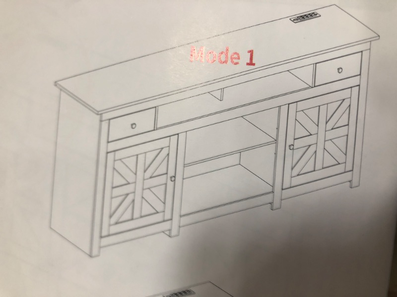 Photo 3 of  TV Stand for 18" Electric Fireplace Heater