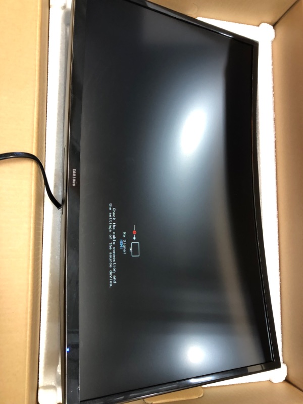 Photo 1 of SAMSUNG 24" Essential S3 (S36GD) Series FHD 1800R Curved Computer Monitor, 100Hz, Game Mode, Advanced Eye Comfort, HDMI and D-sub Ports, LS24D366GANXZA, 2024