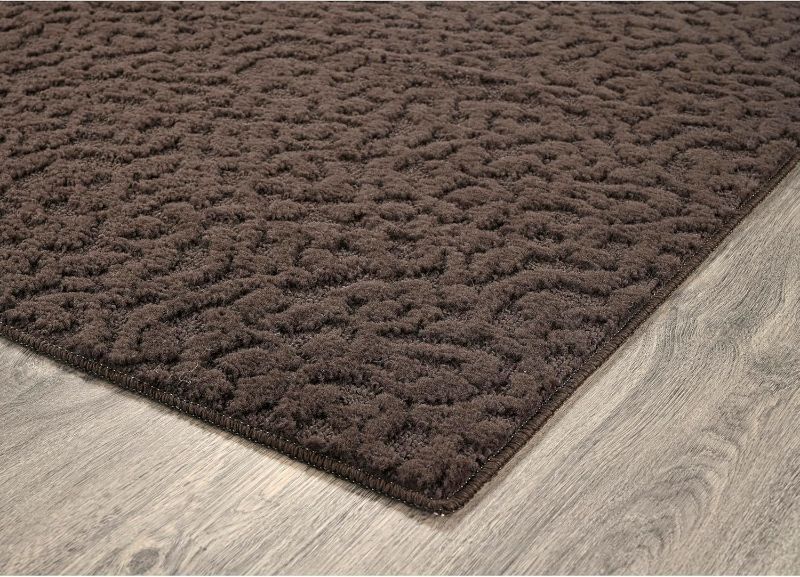 Photo 1 of ***PREOPENED***Garland Rug Ivy Area Rug, 9-Feet by 12-Feet, Chocolate