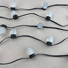 Photo 1 of * MISSING PARTS * 50nodes/strand RGB addressable C9 DC12V WS2811 LED pixel light;15cm wire spacing;all BLACK wire;IP68;0.48W per pixel
