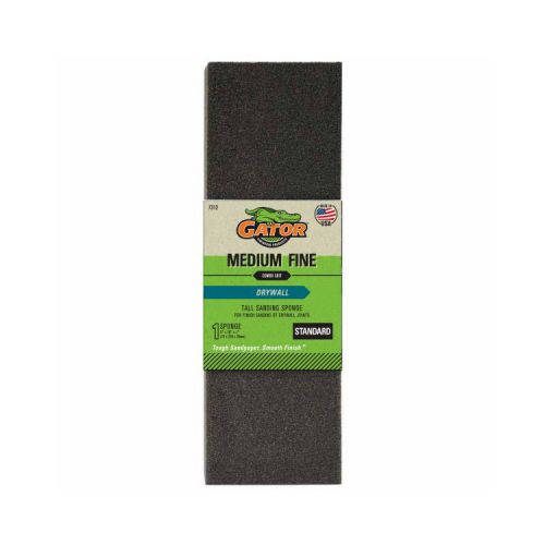 Photo 1 of 
2 PACK GATOR 7312-10 7312 Sanding Sponge, 10 in L, 3 in W, Fine, Medium, Aluminum Oxide Abrasive Light Green
