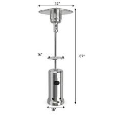 Photo 1 of ***SEE NOTES***
Master Forge Floorstanding Liquid Propane Patio Heater
