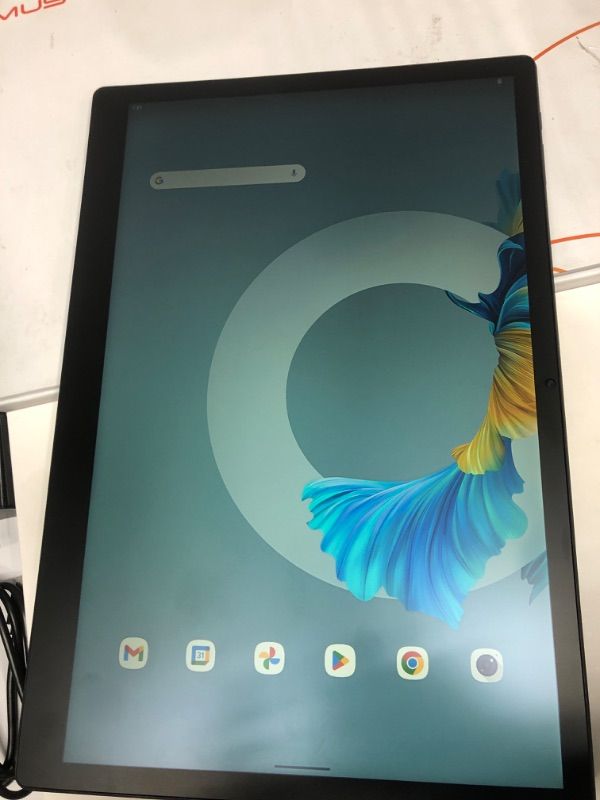 Photo 9 of **** POWERS ON ****POWMUS Tablet 14 inch Ultra Big Android 14 Tablets, 256GB Storage(Expand to 1TB),36GB(12+24) RAM, 11580 mAh Battery 18W PD Fast Charger, 8 Core 2.0gHz CPU,4 Speakers, 5G WiFi with Case-Black