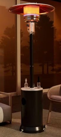 Photo 1 of ***NON REFUNDABLE, PARTS ONLY***48000 BTU Black Propane Patio Heater 