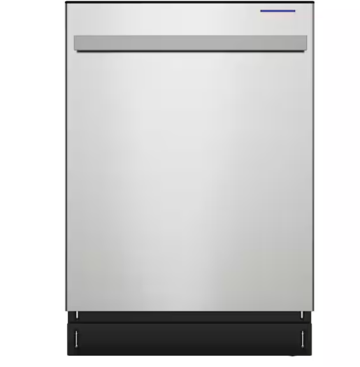 Photo 1 of 24 in. Top Built-In Tall Tub Dishwasher in Stainless Steel with 6 Cycles 45dBA


