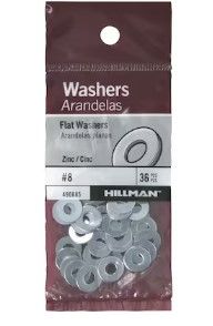 Photo 1 of 
Hillman Zinc-plated Standard Flat Washer (36-Count