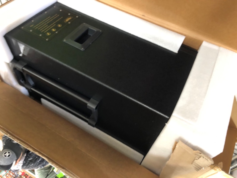 Photo 1 of Professional Karaoke Machine with Lyrics Display Screen for Adults, Portable Bluetooth Karaoke PA Speaker System with 2 UHF Wireless Microphones Built in 14.1" Touch Tablet & WiFi, by Vangoa