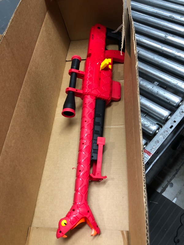 Photo 1 of NERF Roblox Zombie Attack: Viper Strike Sniper-Inspired Blaster with Scope, Code for Exclusive Virtual Item