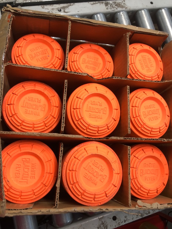 Photo 1 of **NON-REFUNDABLE, PARTS ONLY, ABOUT HALF OF BOX IS MISSING OR BROKEN**
White Flyer Clay Pigeon Trap and Skeet Targets 90 count with White Flyer Scorecard