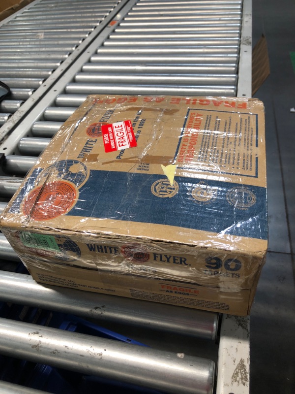 Photo 1 of **NON-REFUNDABLE, PARTS ONLY, ABOUT HALF OF BOX IS MISSING OR BROKEN**
White Flyer Clay Pigeon Trap and Skeet Targets 90 count with White Flyer Scorecard