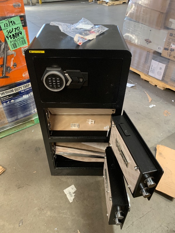 Photo 1 of **COME WITH ALL KEYS, AND DIRECTIONS** **NEEDS BATTERIES** 8.3 Cubic Feet Large Safes for Home Use Fire and Water proof, Digital Security Safe with Combination and Key, Home Safes Water and Fireproof for Firearm Medicine Money Valuables