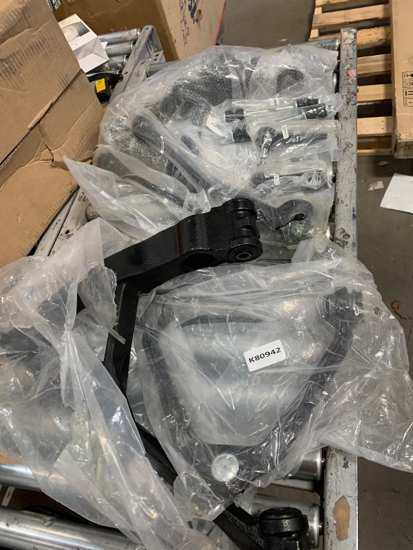 Photo 1 of Front Control Arms w/Ball Joints + Sway Bars + Tie Rods for Chevy Silverado 1500 Suburban 1500 Tahoe, GMC Sierra 1500 Yukon,Suspension Kit K620380 K620381 K80942 K80631 ES3493 ES3488 10pc Set