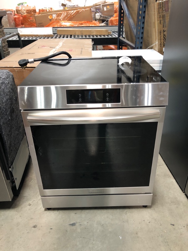 Photo 2 of 30 Inch Slide-In Induction Range with 5 Elements, 6.2 cu. ft. Convection Oven, Bridge Element, TempLock™, Air Fry, Storage Drawer, ADA Compliant, and Star-K®
