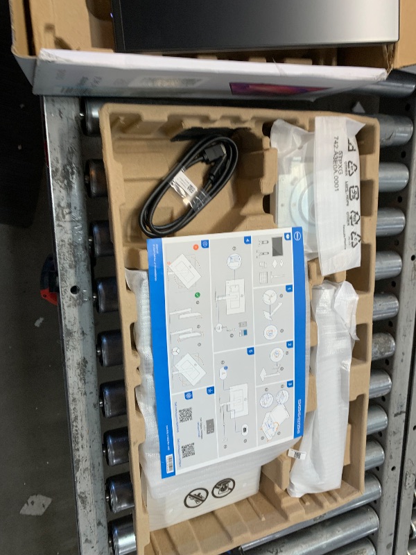 Photo 1 of Dell S2425HS Monitor - 23.8 Inch, FHD (1920x1080) Display, 100Hz Refresh Rate 1500:1 Contrast Ratio, TÜV Rheinland Eye Comfort 4 Star, Integrated 2x5W Speaker, Height/Tilt/Swivel/Pivot - Ash White