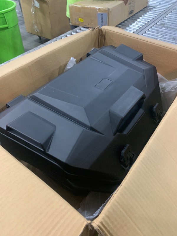 Photo 1 of KEMIMOTO 2024/2025+ XP 1000 Rear Cargo Box 55QT Compatible with 2024/2025+ Polaris RZR XP 1000/4 1000 Storage Box UTV Rear Bed Box Polypropylene Two Lockable Latches Replace 2884525
