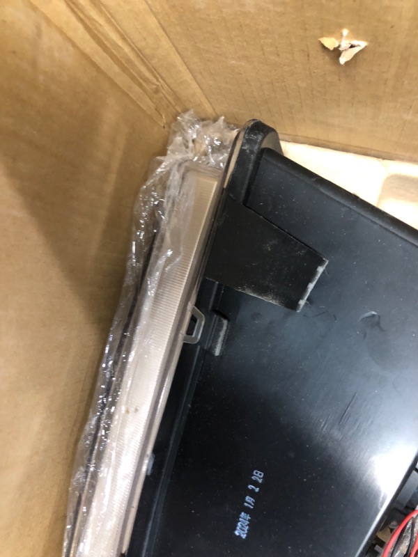 Photo 3 of ***DAMAGED - MOUNTING CLIPS BROKEN - SEE PICTURES***
PIT66 LED Headlight, Compatible with 03-06 Chevy Silverado 1500 2500 3500 HD Model/03-06 Avalanche 1500 2500(Fit No Cladding only) Clear Lens Chrome Housing Clear Corner