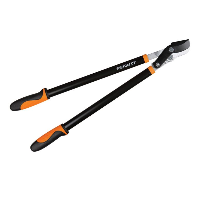 Photo 1 of 1-3/4 in. Cut Capacity Steel Blade, 28 in. Power-Lever Bypass Lopper with SoftGrip Handles