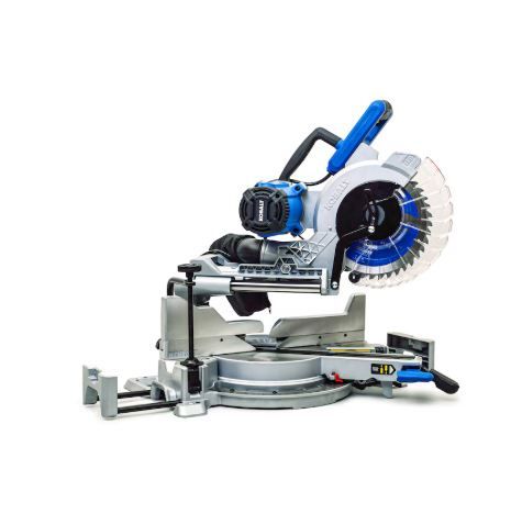 Photo 1 of ****PARTS ONLY, NON FUNCTIONAL  **** Kobalt Compact 10-in 15-Amp Dual Bevel Sliding Compound Corded Miter Saw
