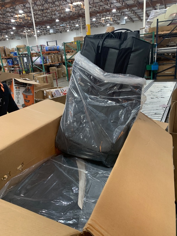 Photo 1 of **INCOMPLETE BOX CONTAINS PARTS FOR THIS CHAIR **SMAGREHO 2024 Massage Chair, Full Body Zero Gravity Massage Chair with Auto Modes, 8 Fix Point Rollers, Bluetooth, Foot Massage, Heating Function, Black and Gray