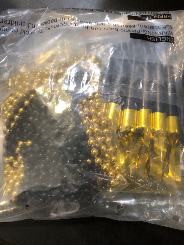 Photo 1 of New Years Eve Party Supplies 2025 New Years Party Decorations Happy New Year Eve Party Favors Include New Years Eve Party Hats Glasses Necklace and Blowers for 2025 New Year Party Decors Photo Props