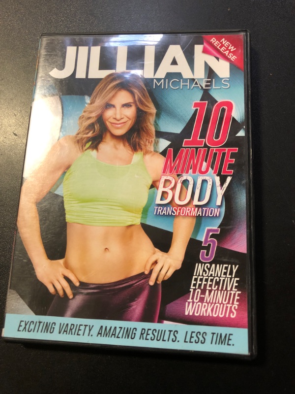 Photo 2 of Jillian Michaels 10-Minute Body Transformation