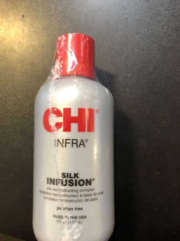 Photo 2 of CHI Infra Silk Infusion, Leave-In Reconstructing Treatment To Strengthen & Protect All Hair Types, Alcohol-Free, 6 Oz 6 Fl Oz (Pack of 1)