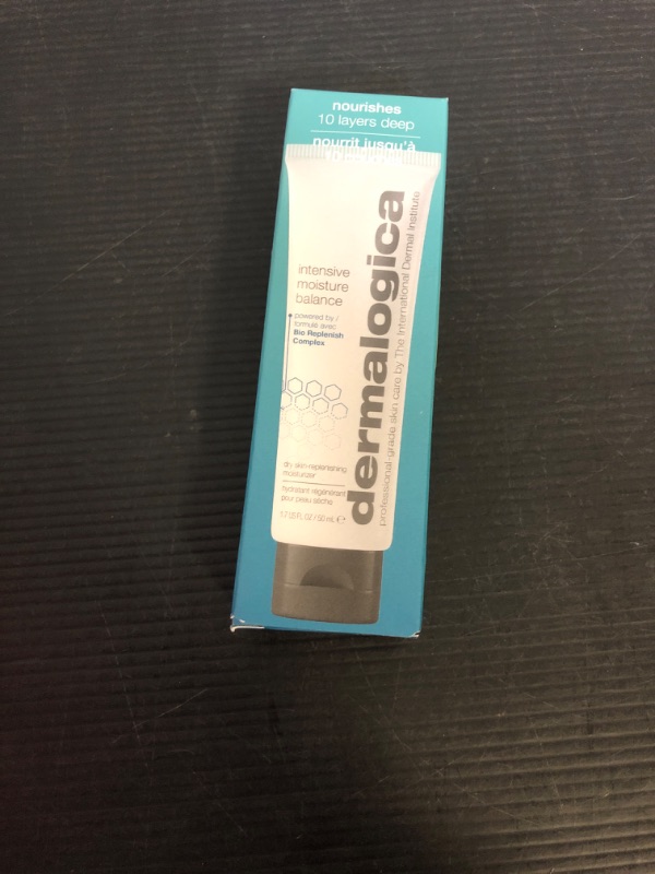 Photo 2 of Dermalogica Intensive Moisture Balance (1.7 Fl Oz) Face Moisturizer with Hyaluronic Acid - Restores Balance to Dry, Depleted Skin for Optimal Barrier Performance