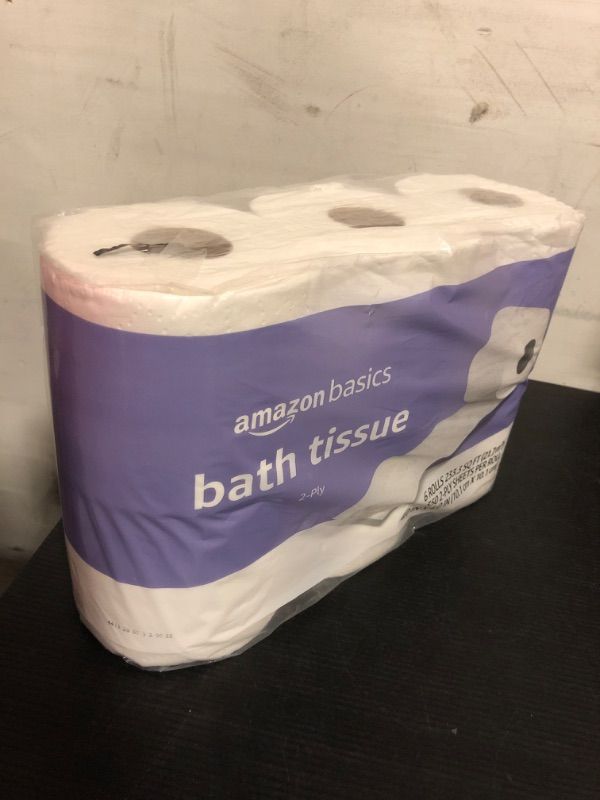 Photo 1 of 6Rolls Amazon Basic Bath Tissue