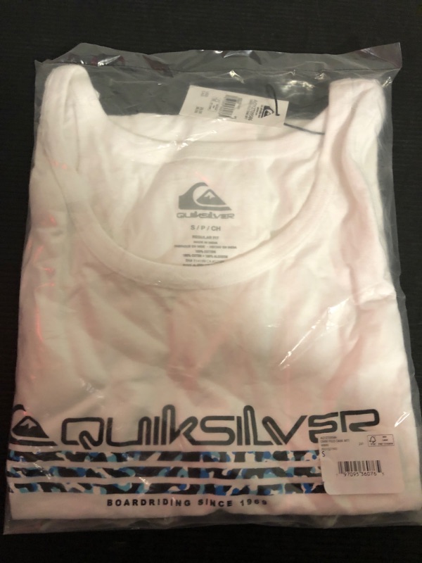 Photo 1 of Size S--Quiksilver Men's Omni Fills Tanks Top Tee Shirt, White 241