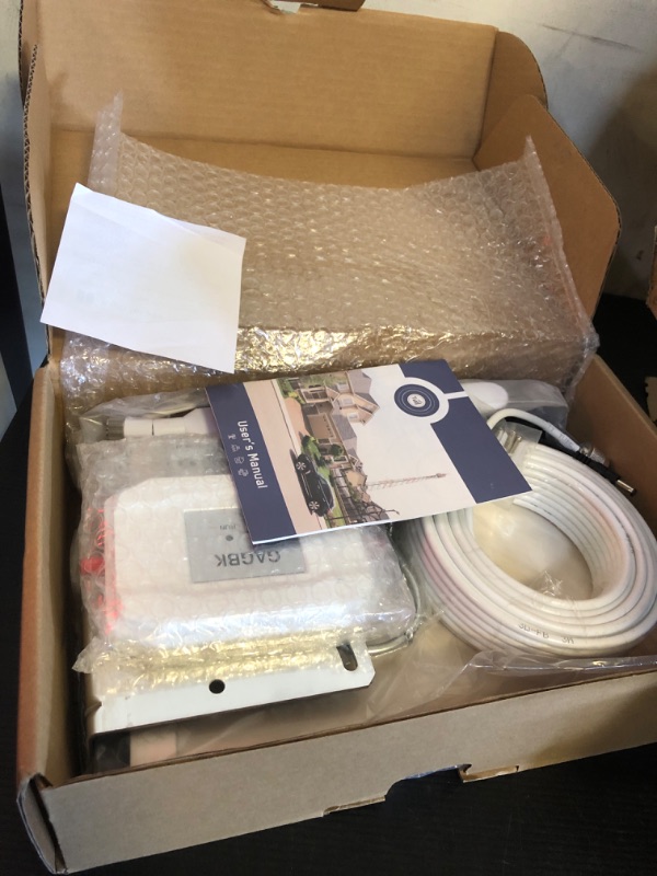 Photo 2 of 2024 Latest AT&T Cell Phone Signal Booster AT&T Cell Signal Booster ATT Signal Booster for 5G 4G LTE on Band 12/17 AT&T Cell Phone Booster AT&T Cell Booster ATT Signal Booster Boost Call/Data White