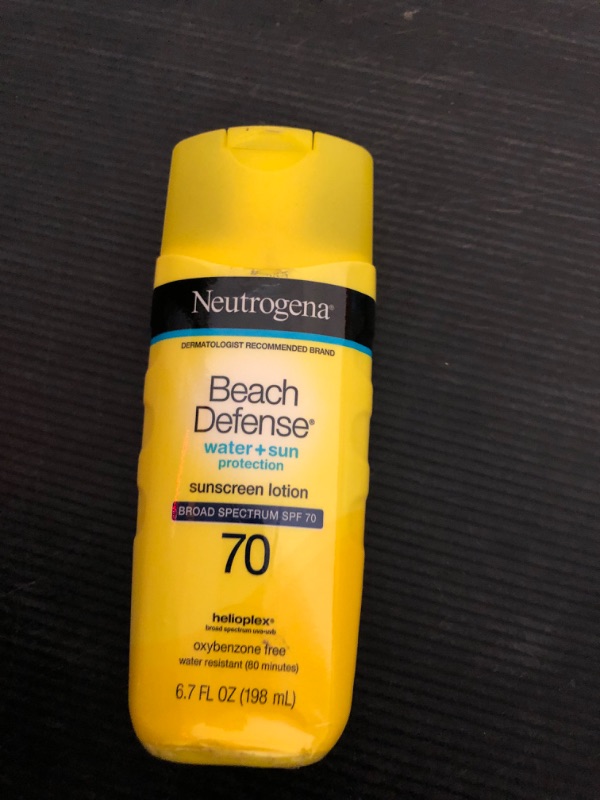 Photo 2 of Neutrogena Beach Defense Sunscreen Lotion, SPF 70, 6.7 fl oz