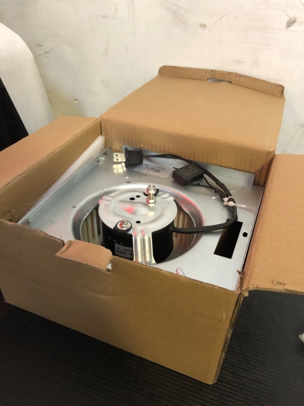 Photo 1 of 97017705 8663RP Motor Assembly for Nutone Replacement Fan Motor S97017705 8664RP B Unit Compatible with Nutone Bathroom Fan Parts 671R 672R 750 751 752 1550 RPM 1.2 Amps 115 Volts 3-Years Warranty