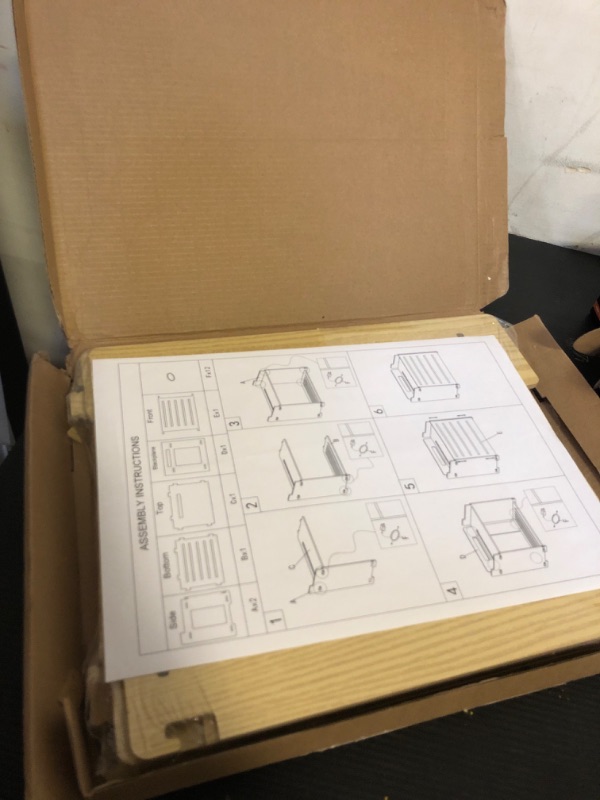 Photo 1 of BEARUT Router Shelf WiFi Router Storage Box Modem Cable Router Cover Organized Power Strip Cable Management Hider Rack Need Assembly Made by MDF