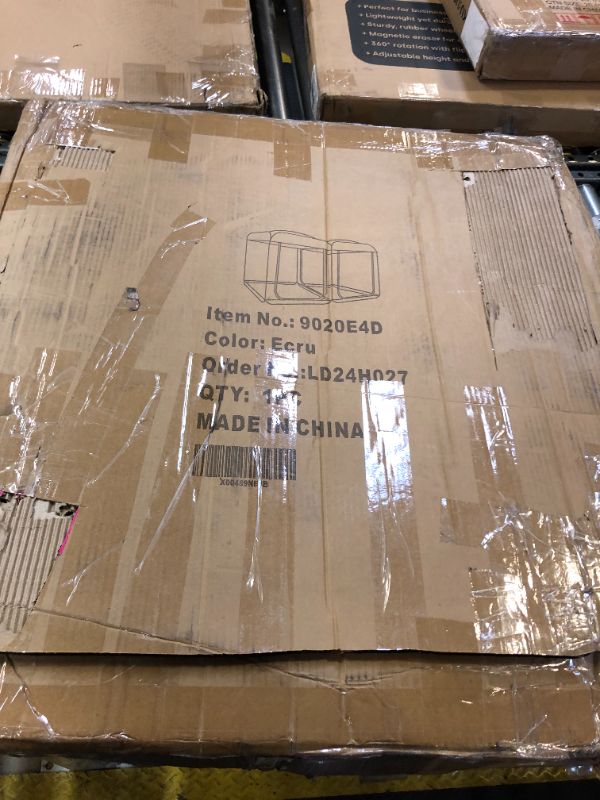 Photo 1 of Alvantor Screen House Room 2024 Upgraded 2 in 1 Screen Tent Pop Up Gazebo with Mesh Mosquito Netting, Sun Shade Outdoor Canopy for Patio, Camping, Backyard and Outside Activities- 12' x 7.5', Beige