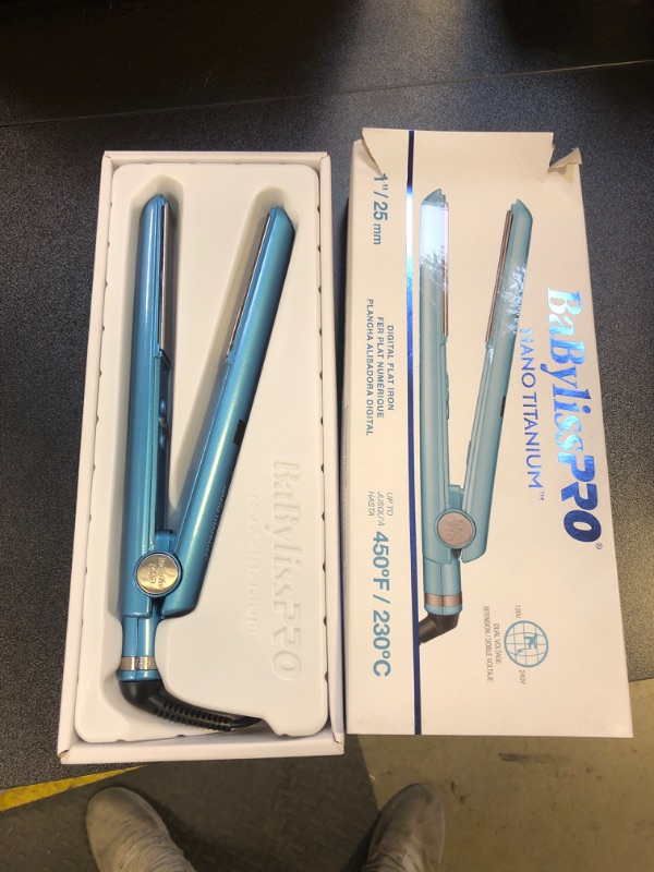 Photo 2 of BaBylissPRO Nano Titanium Digital Straightener