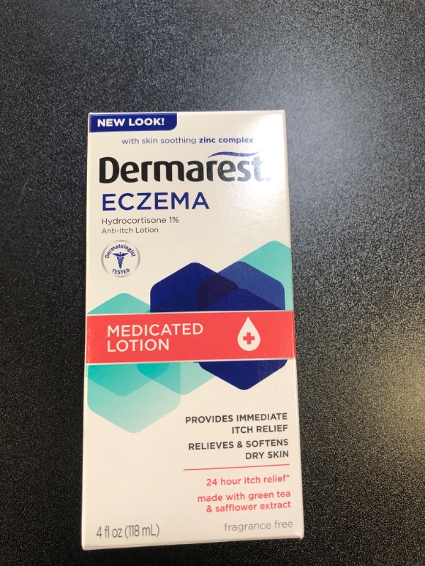 Photo 2 of Dermarest Eczema Medicated Lotion | Dermatologist Tested | 4 FL OZ