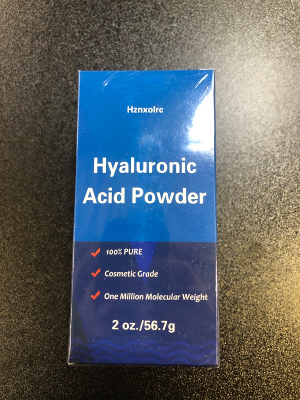 Photo 2 of 2 oz Hyaluronic Acid Powder, 56.7 Grams, High Molecular Weight, 100% Pure, Premium Hyaluronic Acid Powder for Skin Care, Vegan, Water Soluble