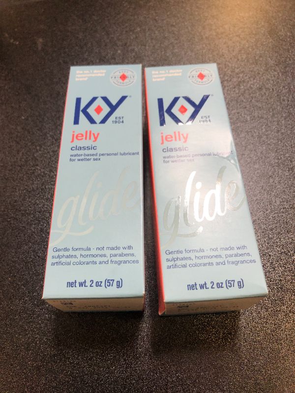 Photo 2 of 2 PACK-- K-Y Jelly Water-Based Personal Lube