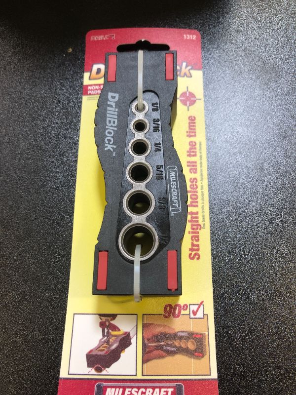 Photo 2 of MILESCRAFT Standard DrillBlock Drilling Guide
