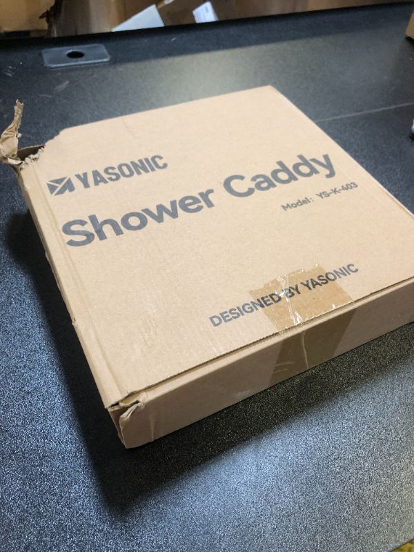 Photo 1 of YASONIC Corner Shower Caddy, 3-Pack Adhesive Shower Caddy with Soap Holder and 12 Hooks, Rustproof Stainless Steel Bathroom Shower Organizer, No Drilling Wall Mounted Shower Rack, Brushed Silver