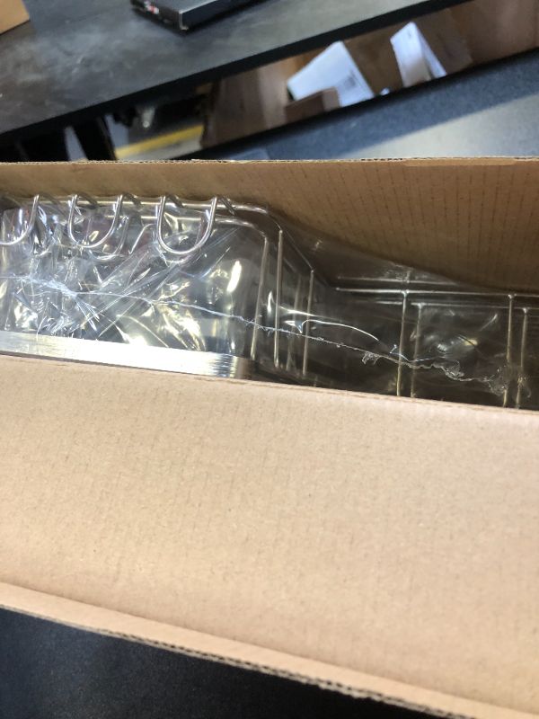 Photo 1 of YASONIC Corner Shower Caddy, 3-Pack Adhesive Shower Caddy with Soap Holder and 12 Hooks, Rustproof Stainless Steel Bathroom Shower Organizer, No Drilling Wall Mounted Shower Rack, Brushed Silver