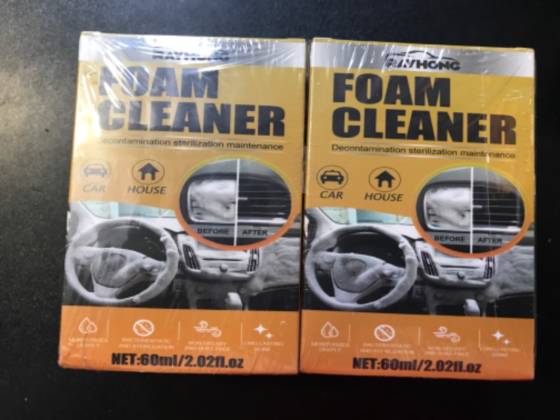 Photo 2 of TPwsd 2PCS Purpose Foam Cleaner, All Around Master Foam Cleaner,Purpose Foam Cleaner for car, Multi-Purpose Foam Cleaner,Car Interior Foam Refinisher Cleaner