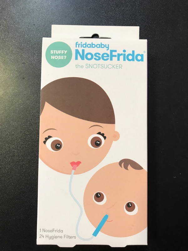 Photo 2 of Frida Baby NoseFrida SnotSucker Nasal Aspirator for Baby, Baby Nose Sucker with 24 Extra Hygiene Filters