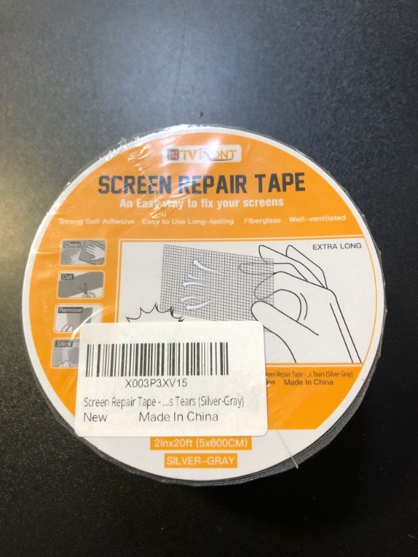 Photo 3 of Screen Repair Tape - 20ft x 2in Door Window Screen Patch Repair Kit