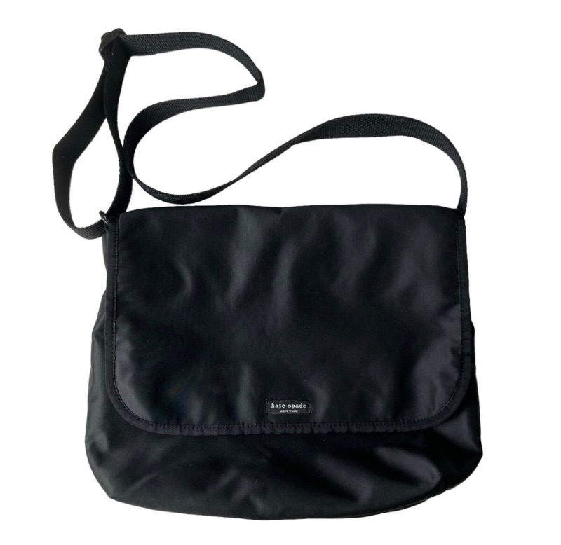 Photo 1 of KATE SPADE NEW YORK BLACK NYLON CROSSBODY BAG